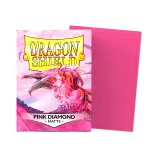 Ochranné obaly na karty Dragon Shield - Standard Sleeves Matte Pink Diamond (100 ks)