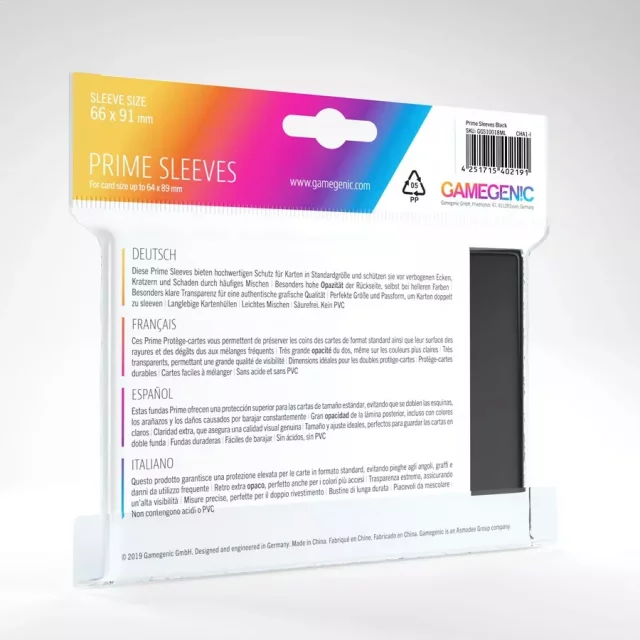 Ochranné obaly na karty Gamegenic - Prime Sleeves (100 ks)