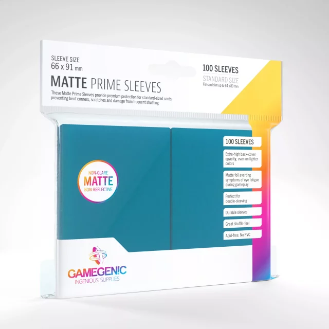 Ochranné obaly na karty Gamegenic - Prime Sleeves Matte Blue (100 ks)