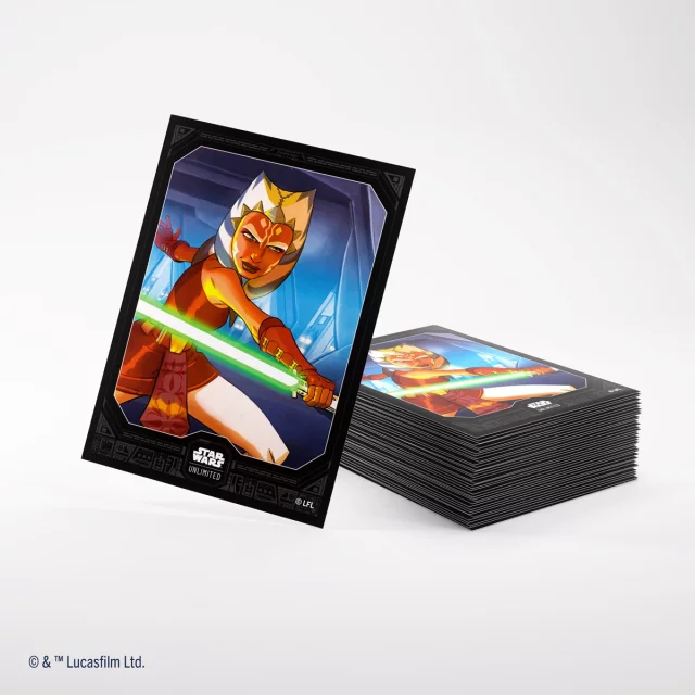 Ochranné obaly na karty Gamegenic - Star Wars: Unlimited Art Sleeves Ahsoka Tano (61 ks)