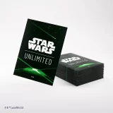 Ochranné obaly na karty Gamegenic - Star Wars: Unlimited Art Sleeves Card Back Green (61 ks)