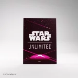 Ochranné obaly na karty Gamegenic - Star Wars: Unlimited Art Sleeves Card Back Magenta (62 ks)