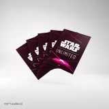 Ochranné obaly na karty Gamegenic - Star Wars: Unlimited Art Sleeves Card Back Magenta (62 ks)