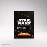 Ochranné obaly na karty Gamegenic - Star Wars: Unlimited Art Sleeves Card Back Orange (62 ks)