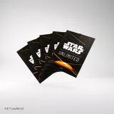 Ochranné obaly na karty Gamegenic - Star Wars: Unlimited Art Sleeves Card Back Orange (62 ks)