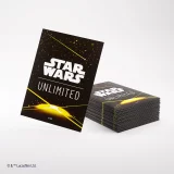 Ochranné obaly na karty Gamegenic - Star Wars: Unlimited Art Sleeves Card Back Yellow (62 ks)
