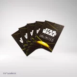 Ochranné obaly na karty Gamegenic - Star Wars: Unlimited Art Sleeves Card Back Yellow (62 ks)
