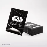 Ochranné obaly na karty Gamegenic - Star Wars: Unlimited Art Sleeves Logo Black (61 ks)