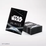 Ochranné obaly na karty Gamegenic - Star Wars: Unlimited Art Sleeves Logo Black (61 ks)