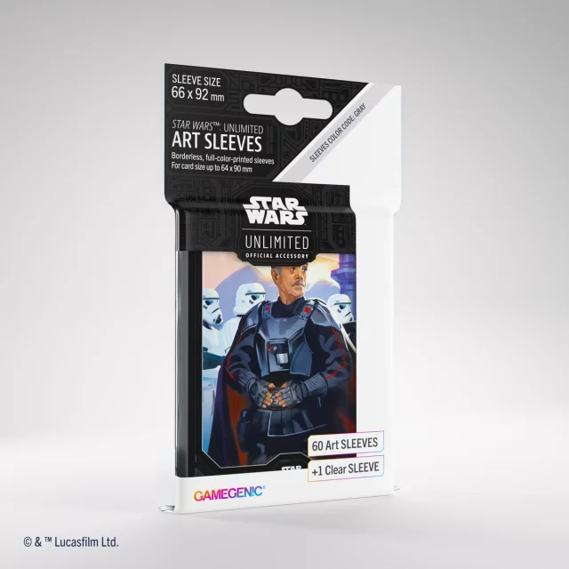 Ochranné obaly na karty Gamegenic - Star Wars: Unlimited Art Sleeves Moff Gideon (61 ks)