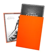 Ochranné obaly na karty Ultimate Guard - Katana Sleeves Standard Size Orange (100 ks)