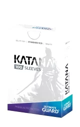 Ochranné obaly na karty Ultimate Guard - Katana Sleeves Standard Size White (100 ks)