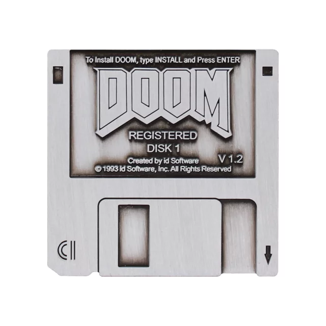 Odznak Doom - Floppy Disk (limitovaný)