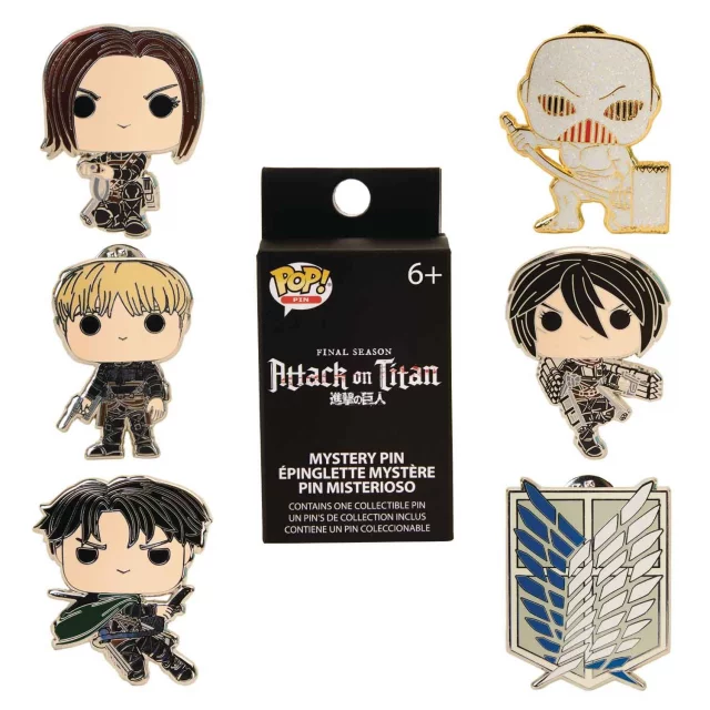 Odznak Attack on Titan - S4 Characters Blind Box (Funko) (náhodný výběr)