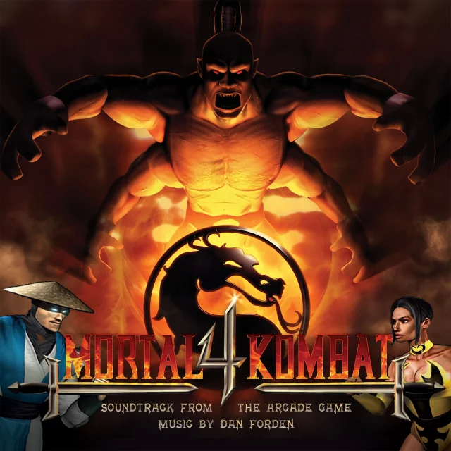 Oficiální soundtrack Mortal Kombat 4: Soundtrack from the Arcade Game na LP
