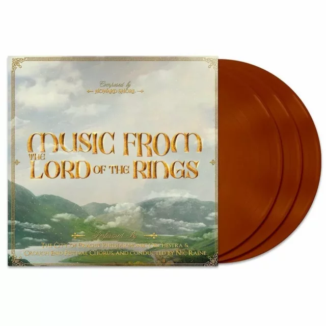 Oficiální soundtrack Music from The Lord Of The Rings na 3x LP