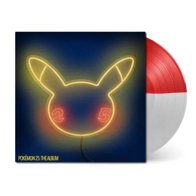 Oficiální soundtrack Pokémon 25: The Album na LP