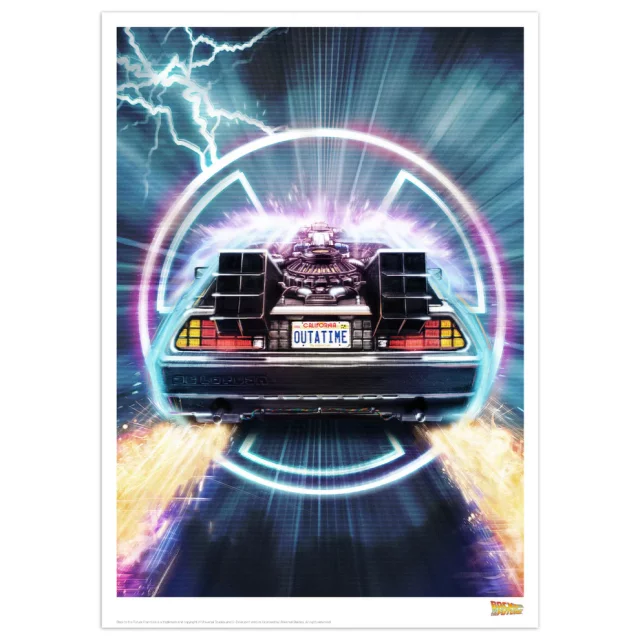 Plakát Back to the Future - Limited Edition Art Print