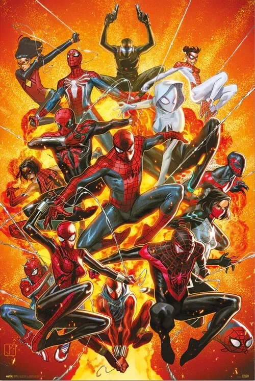 Plakát Spider-Man - Spider-Geddon