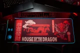 Podložka pod myš Game of Thrones: House of the Dragon - Podložka s bezdrátovou nabíječkou a RGB podsvícením (Numskull)