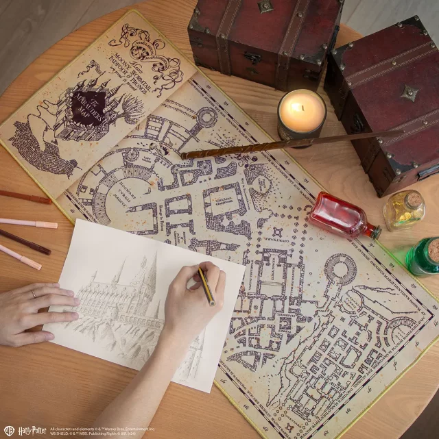 Podložka pod myš Harry Potter - Marauder’s Map