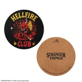 Podtácky Stranger Things - Hellfire Club ( 4ks )