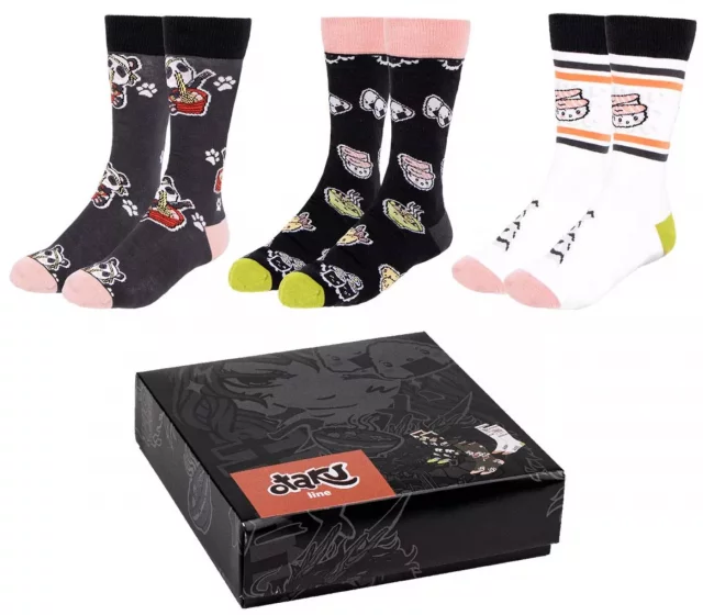 Ponožky Otaku - Sada (3 páry)