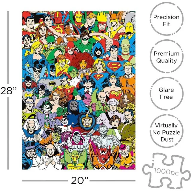 Puzzle DC Comics - Retro Cast