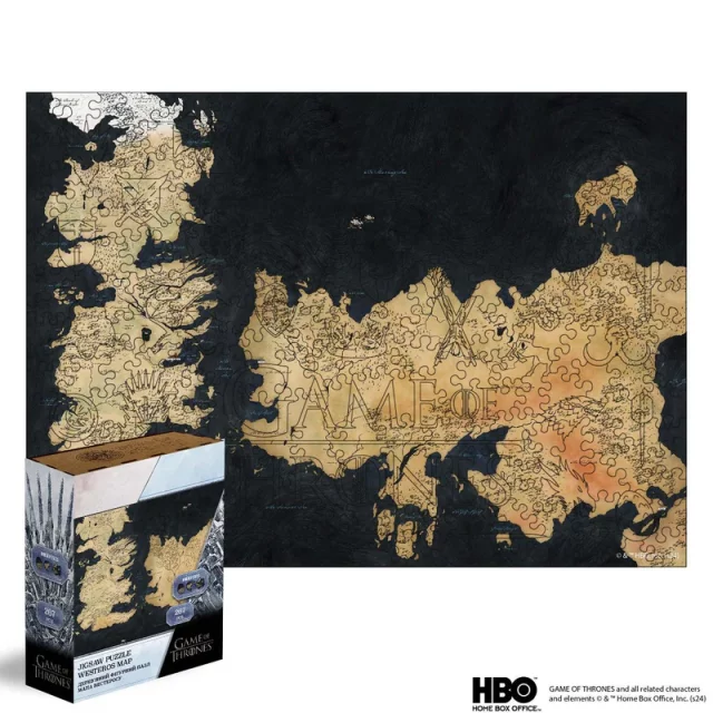 Puzzle Game of Thrones - Westeros map (dřevěné)