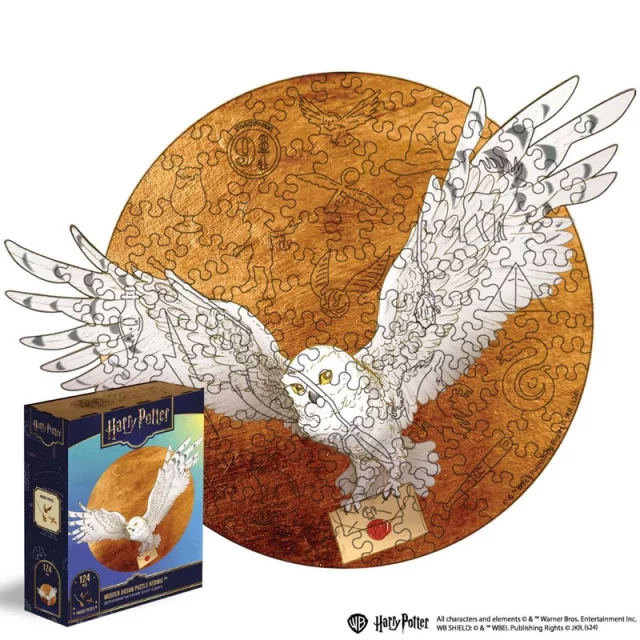 Puzzle Harry Potter - Hedwig (dřevěné)