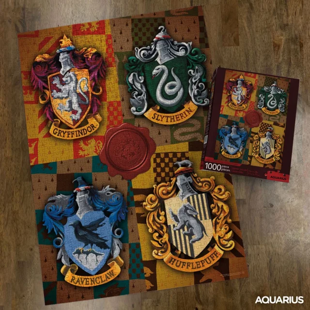 Puzzle Harry Potter - Hogwarts Crests