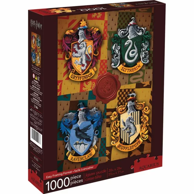 Puzzle Harry Potter - Hogwarts Crests