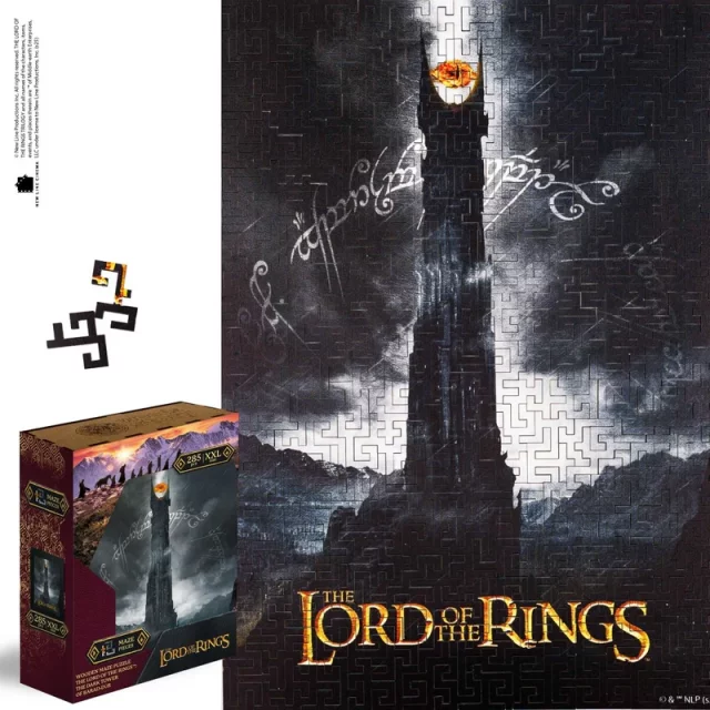 Puzzle Lord of the Rings - The Dark Tower of Barad-Dûr (dřevěné)
