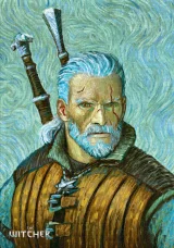 Puzzle Zaklínač - Geralt Van Gogh (Game Art Chonicles) (Good Loot)