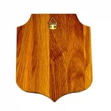 Replika Kingdom Come: Deliverance II - Dřevěný štít na stěnu Bezedná Díra (malý)