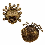 Sada sběratelských medailonů Dungeons & Dragons - 50th Anniversary Beholder (2 ks)