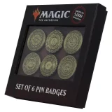 Sada sběratelských odznaků Magic the Gathering - Mana Symbols (6 ks)