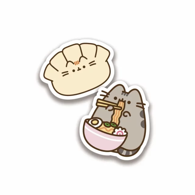 Samolepky Pusheen - Ramen