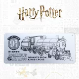 Sběratelská cedule Harry Potter - Hogwarts Express Schematic Limited Edition