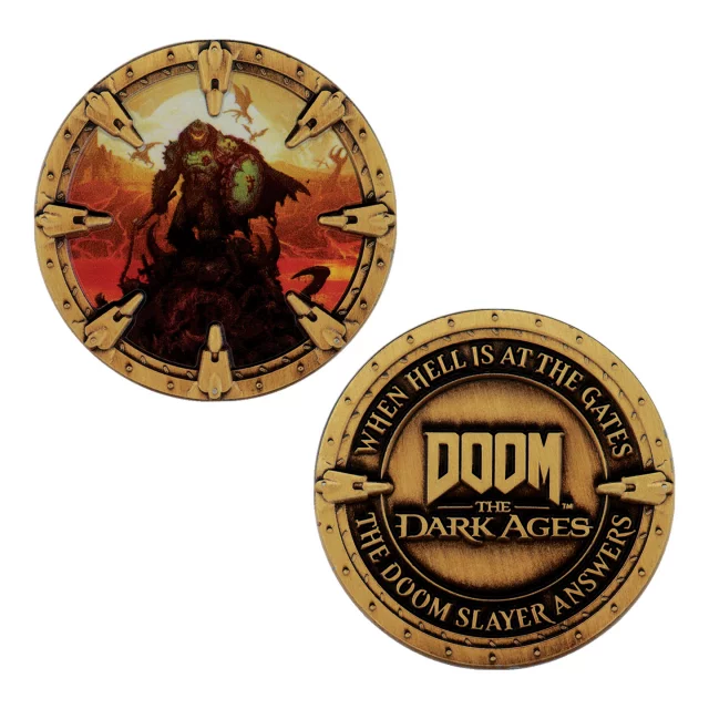sběratelská mince DOOM