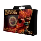 Sběratelská mince Dungeons & Dragons - 50th Anniversary Limited Edition (pozlacená)