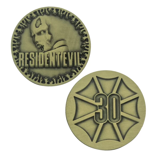 Sběratelská mince Resident Evil - 30th Anniversary Presentation Coin