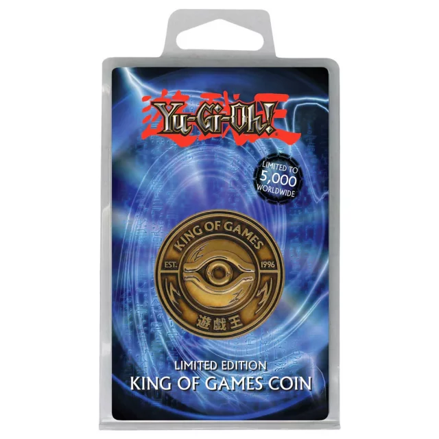 Sběratelská mince Yu-Gi-Oh! - King of Games Collectible Coin Limited Edition