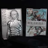 Sběratelská plaketka Metal Gear Solid 2 - Raiden Limited Edition