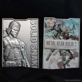 Sběratelská plaketka Metal Gear Solid 2 - Snake Limited Edition