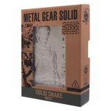 Sběratelská plaketka Metal Gear Solid 2 - Snake Limited Edition