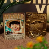 Sběratelská plaketka One Piece - Luffy Wanted Poster (Netflix)