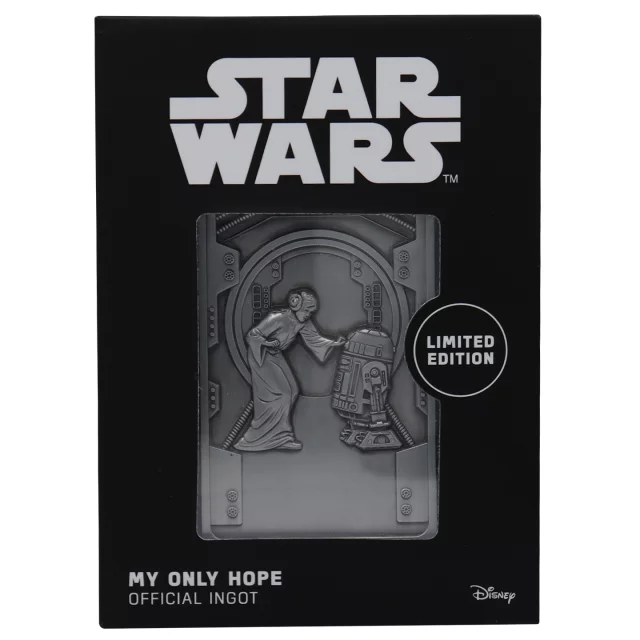 Sběratelská plaketka Star Wars - My Only Hope Ingot