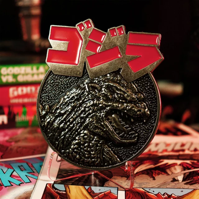 Sběratelský medailon Godzilla - 70th Anniversary Limited Edition
