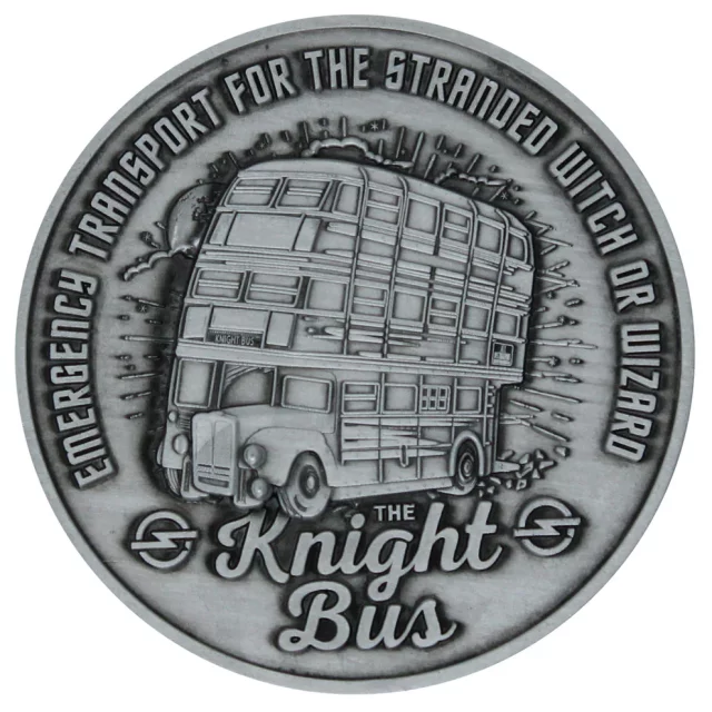 Sběratelský medailon Harry Potter - Knight Bus Limited Edition